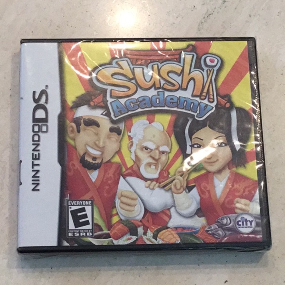 Sushi Academy Nintendo DS Game New Factory Sealed Cooking Japanese Food Cook - Picture 2 of 10